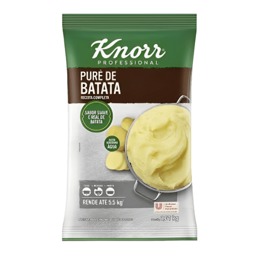 Purê de Batatas Bag Knorr 1,01kg - 1 Unidade